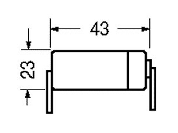 Batterie NiCd 1,2 V - 1800 mAh - SUB-C