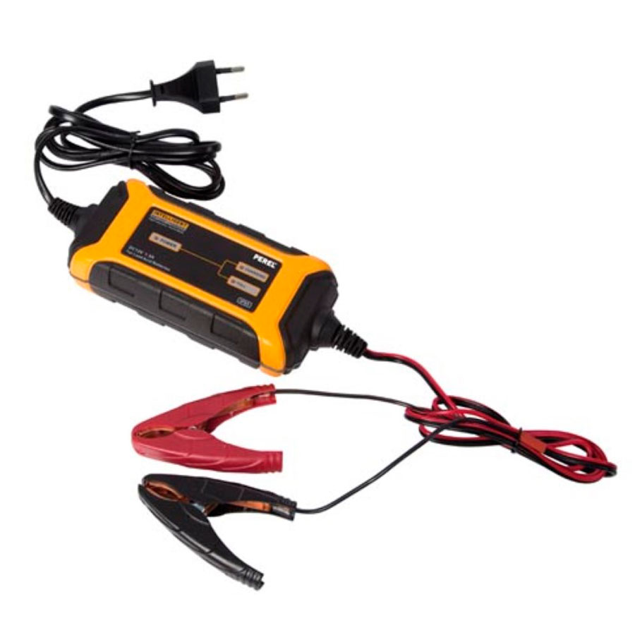 Perel AC028 - 12 V - 500 mA Lead Acid Battery Charger