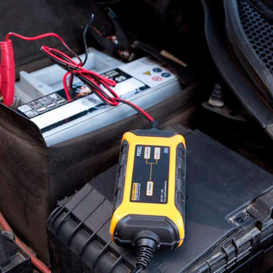 Perel AC028 - 12 V - 500 mA Lead Acid Battery Charger