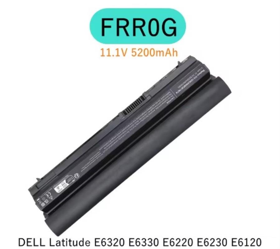 Batería compatible Dell FRR0G - 11,1 V - 5200 mA/h