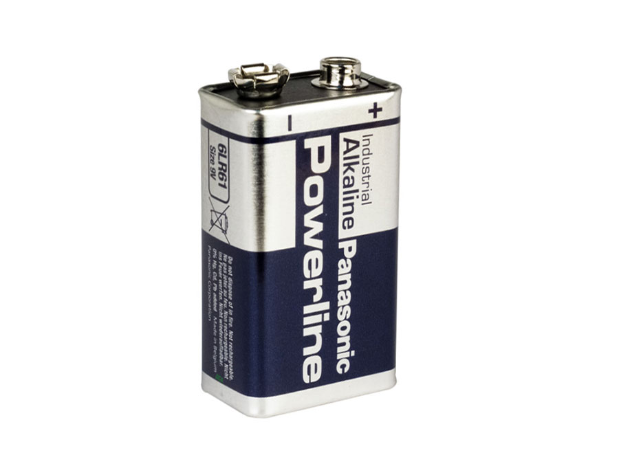 Panasonic -  Pile alcaline 9 V - POWERLINE 6LR61AD/1P
