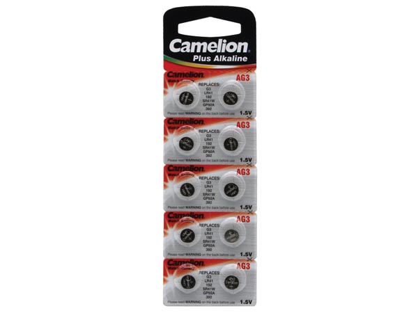 Inspirar Pigmento Mismo Camelion LR736 - AG3 - D392 - Pila Botón Alcalina 1,5 V