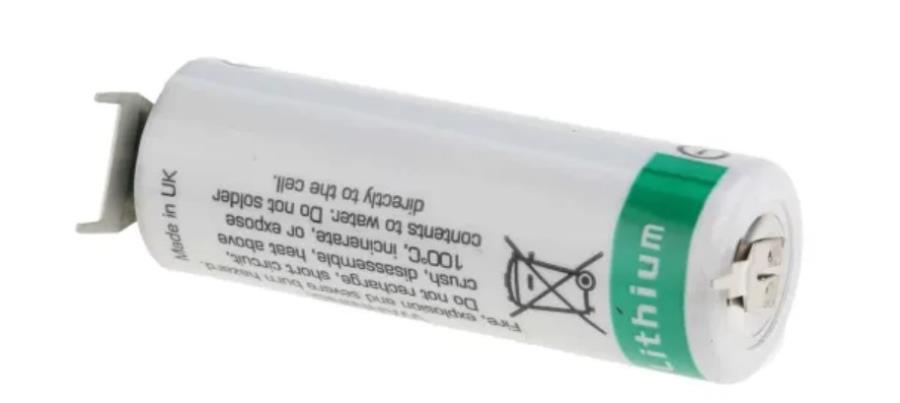 Saft LS175003PF - Batterie au chlorure de thionyle - Lithium 3,6 V 3,6 Ah Ø16,94x50,5 avec cosses