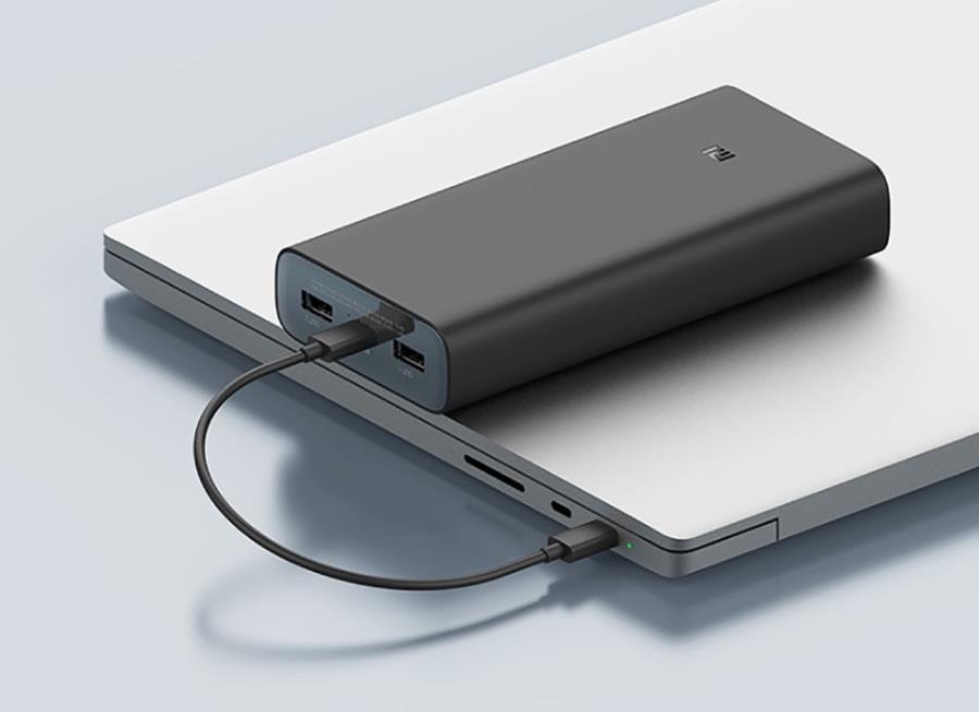 Xiaomi Mi 50W Power Bank 20000 - Power Bank 5 V - 20000 mAh - 50 W Charging - 74 W/h in use - 2 x USB-A + 1 x USB-C - BHR5121GL