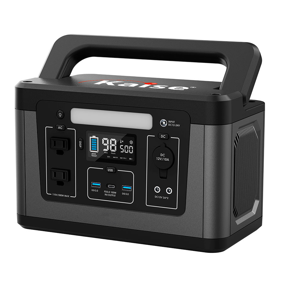 Kaise KP500 - Estación de carga portátil – 600W AC | 460 Wh de capacidad