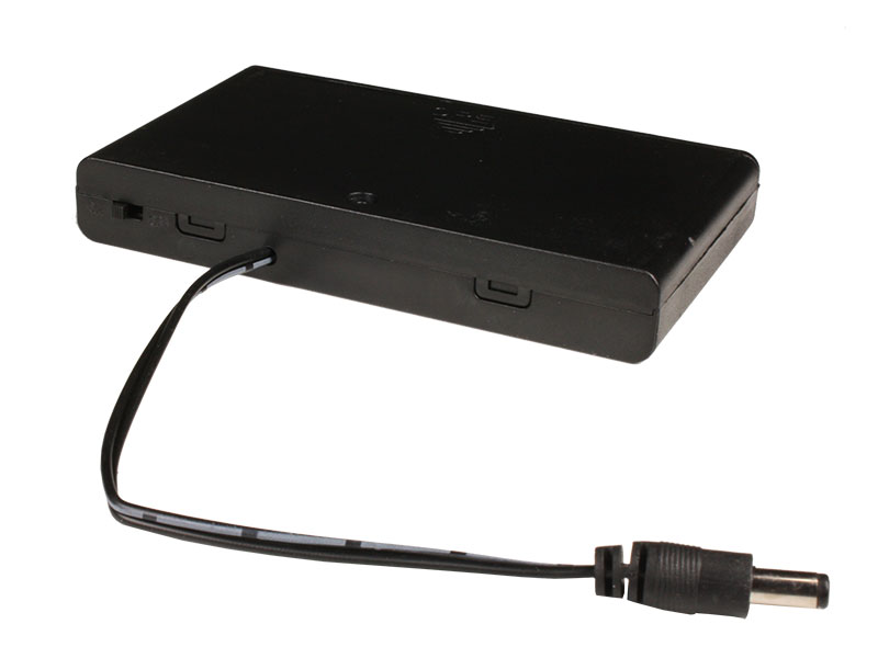 Coupleur 8 Piles AA avec Fils et Interrupteur, Bouchon et Connectour