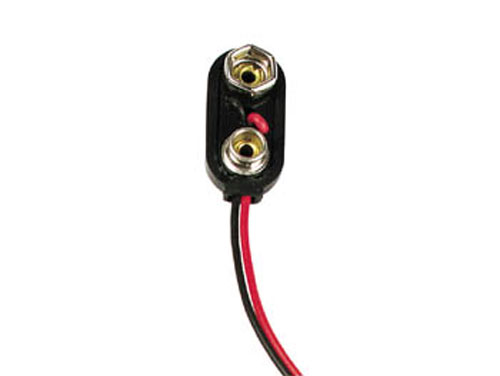 Battery Holder for 1 x 9 V Battery with Cable