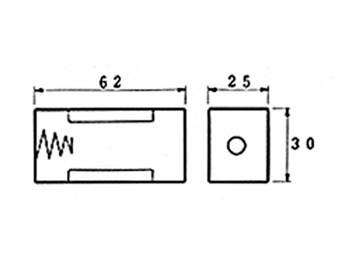 Velleman - Battery Holder for 1 x C Battery with Sleeve