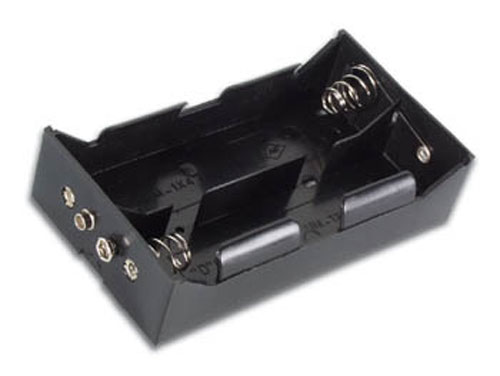 Velleman - Battery Holder for 4 x D Batteries with Clip