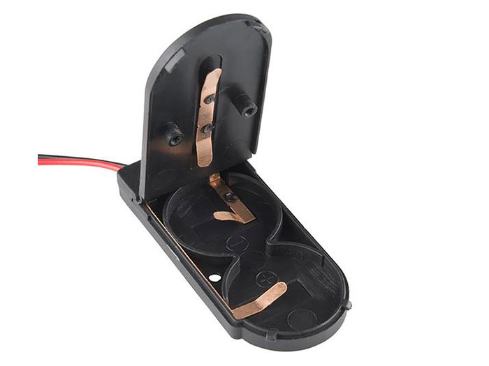 Coupleur 2 Piles Bouton 20 mm avec Interrupteur