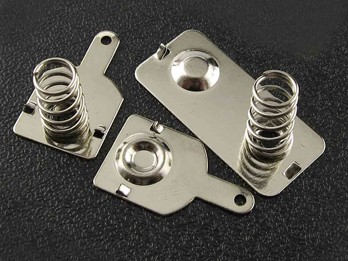 Contacts for 2 AA Batteries