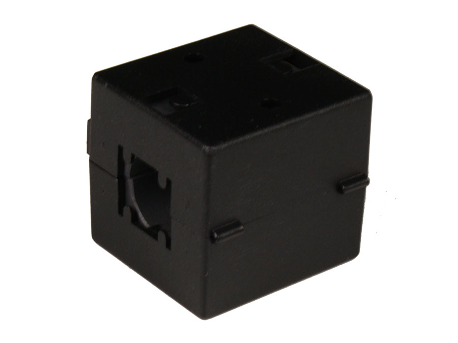 Filtro de ferrite para cabos - Ø13,0 mm - quadrado