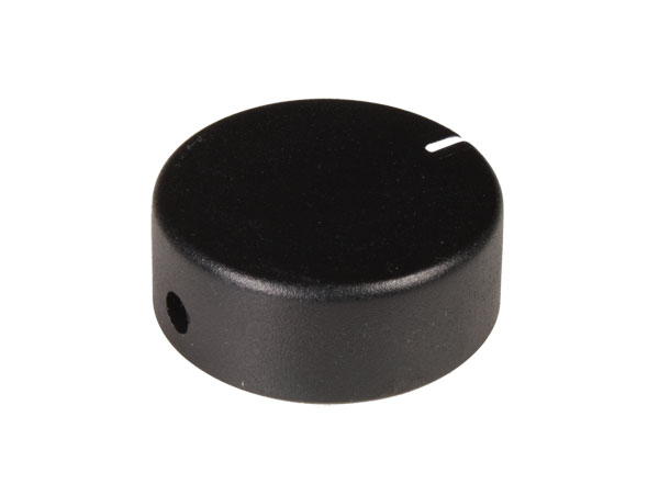 REPROCIRCUIT - 6 mm Black Control Knob - 41 mm Diameter - 241/0201