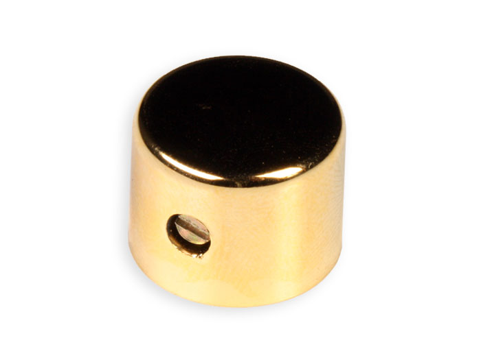 Bouton de Commande 6 mm Doré - 19 mm Diamètre