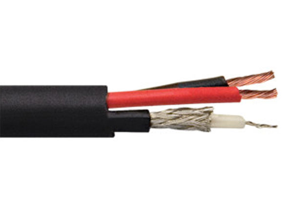 MINICOAXIAL+2X05 - Round Shielded Video + Power Cable