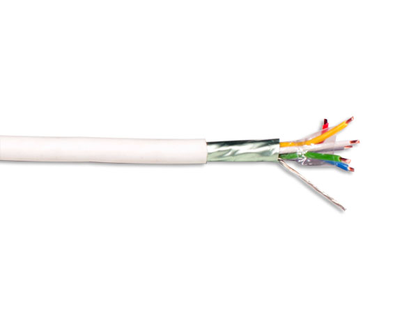 Round Shielded Cable for intercom - 6 x 0.22 mm