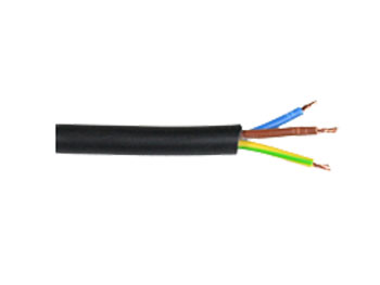 Câble Électrique Rond Noire 3 x 1,5 mm 1000 V
