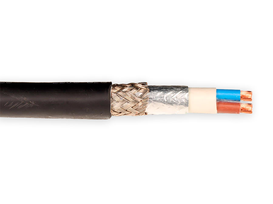 Top Cable TOXFREE MARINE XTCuZ1-K (AS) - Câble de tuyau électrique blindé 2 x 10 mm - 1000V