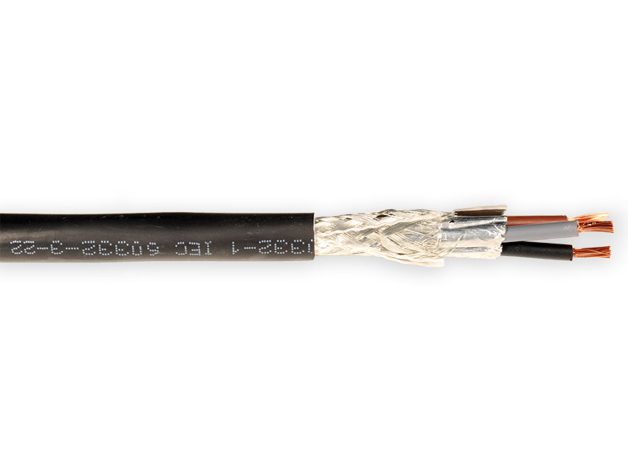 Top Cable TOXFREE MARINE XTCuZ1-K (AS) - Câble de tuyau électrique blindé 3 x 2,5 mm - 1000V