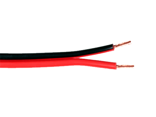 Emelec K 102/150 - Cabo Paralelo Vermelho e Preto Polarizado 2 x 1,5 mm²