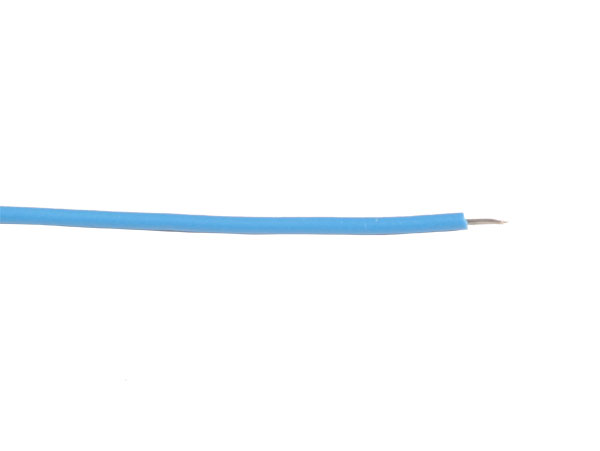 Câble Unipolaire Multibrins Flexible 0,07 mm² Bleu - 10 m