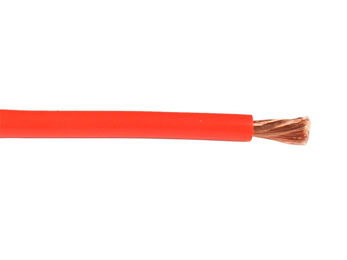 Stäubli FLEXI-S-4,0 - Câble Unipolaire Multibrins PVC 4,0 mm² - Fil de Test - Rouge - 60.7014-10022