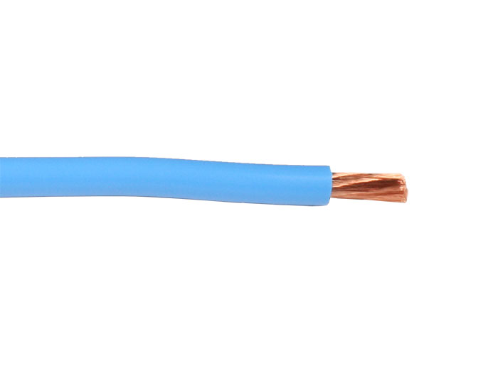 Stäubli FLEXI-S-4,0 - Câble Unipolaire Multibrins PVC 4,0 mm² - Fil de Test - Bleu - 60.7014-10023
