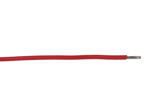 Câble Unipolaire Multibrins Flexible 0,50 mm² Rouge - 10 m