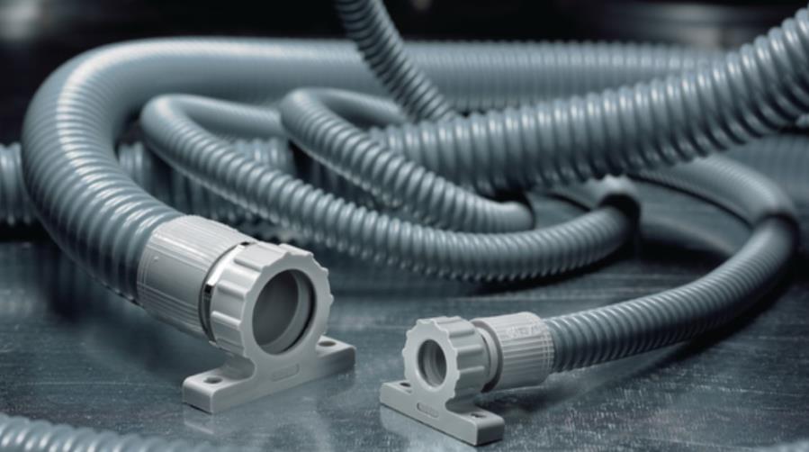 HellermannTyton 167-00512 - Prensaestopas para Tubo PG13 - Ø15 - IP54 - Gris - 10 unidades