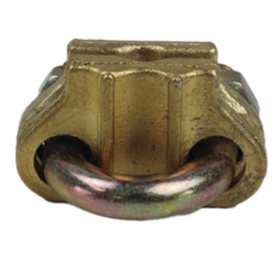 KLK 06378 - Grapa KU para Conexión del Cable de Cobre de Tierra y Pica de Tierra - Latón - Ø16 mm