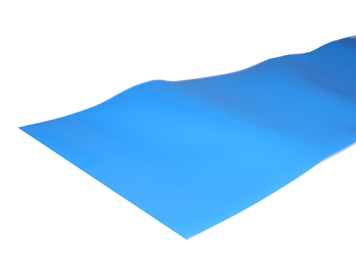 Gaine Thermorétractable PVC 1000 mm - Ø140 mm Bleu