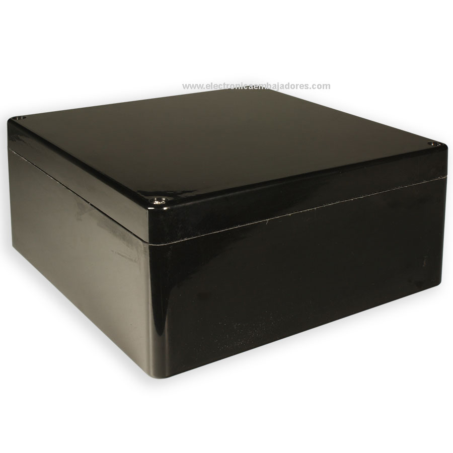 Raychem RPG GRJ252512 - ATEX GRP watertight box - 255 x 250 x 120 mm - Black - DAA4400009