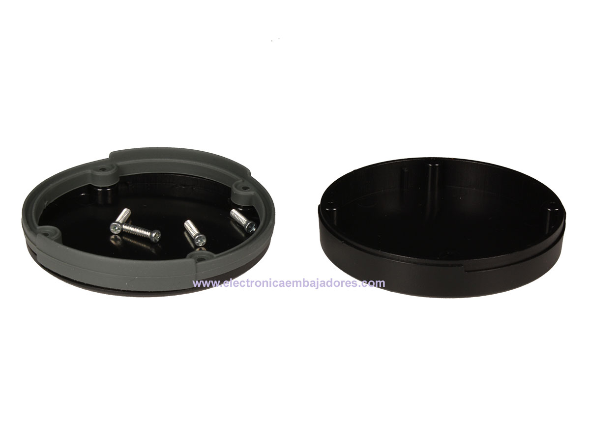 Teko Sui-Tek - Caixa Estanque ABS Ø47X13,5 mm - Sem restrição - Preto - SUI-TEK0A.29