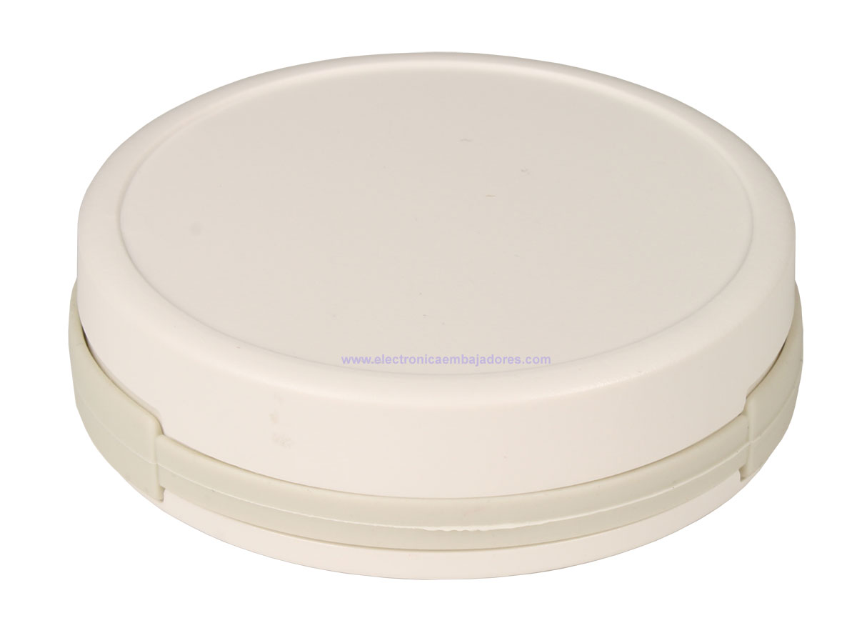 Teko Sui-Tek - Sealed ABS Enclosure Ø47 x 13,5 mm - Without restraint - White - SUI-TEK0A.30