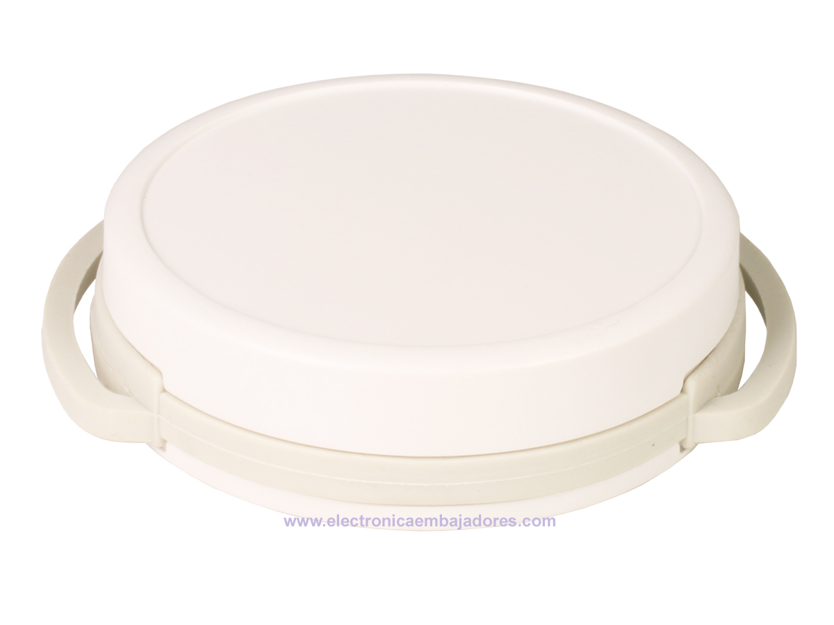 Teko Sui-Tek - Boîtier Étanche ABS Ø47X13,5 mm - Avec retenue - Blanc - SUI-TEK2A.30