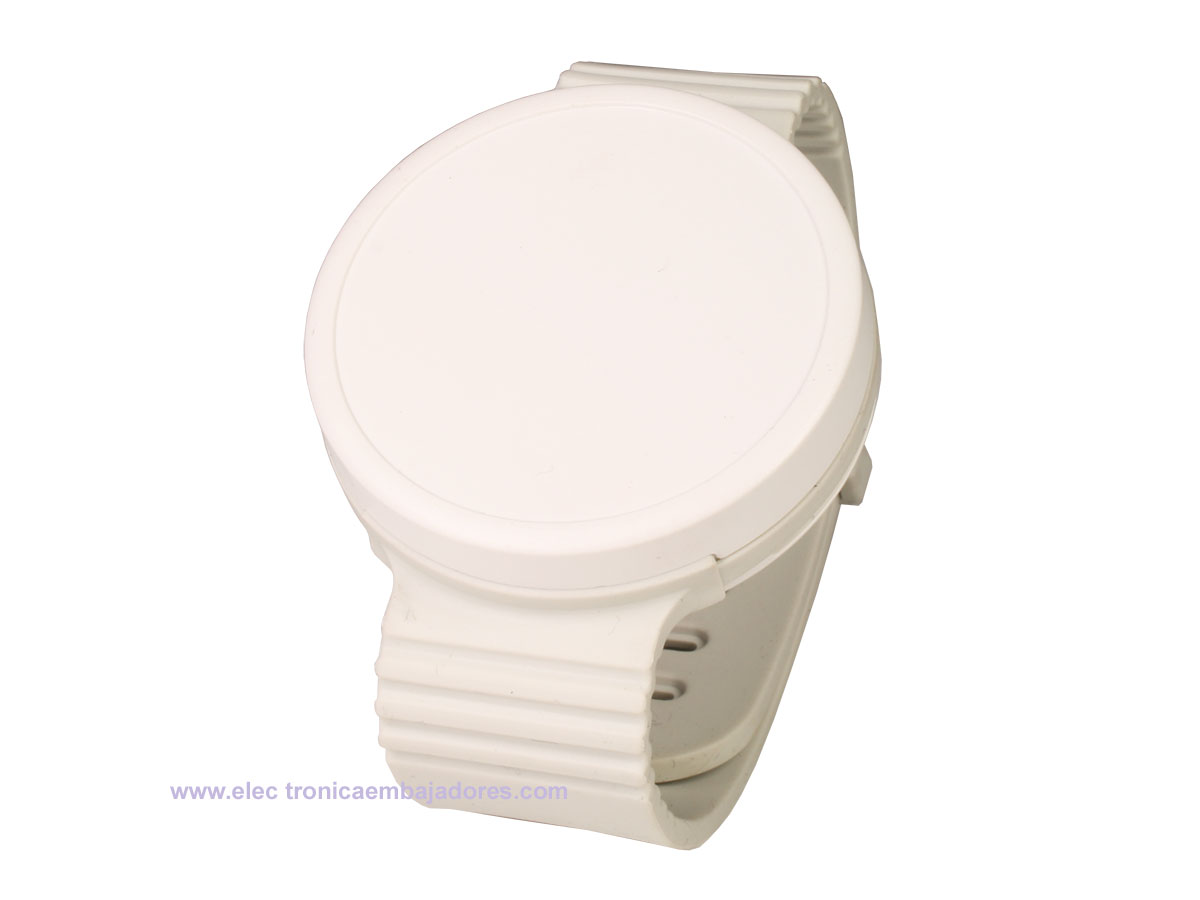 Teko Sui-Tek - Sealed ABS Enclosure Ø47 x 13,5 mm - With wristwatch type fastening - White - SUI-TEKWW.30
