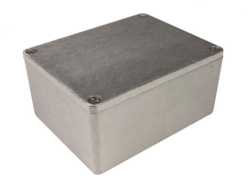 Caixa Estanque alumínio 115 x 90 x 55 mm - G113