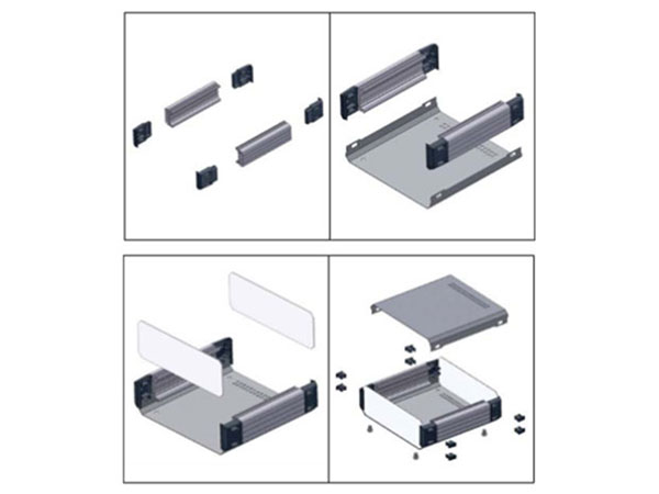 Retex Serie 110 - Caixa de Metal Instrumento 250 x 90 x 200 mm - 31110004