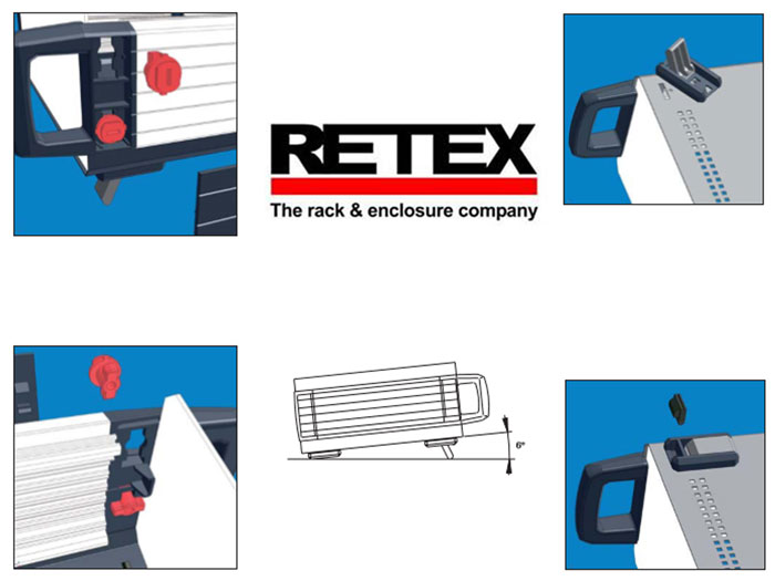 Retex Serie 110 - Caja Metálica Instrumento 350 x 120 x 260 mm - 31110006