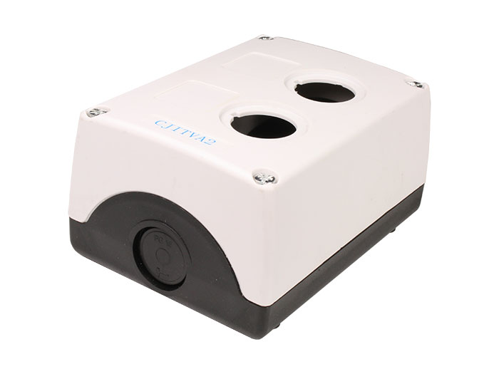 SWITCHTRONIX - Caixa Control Manobra Vazia com 2 Furos Ø22 mm
