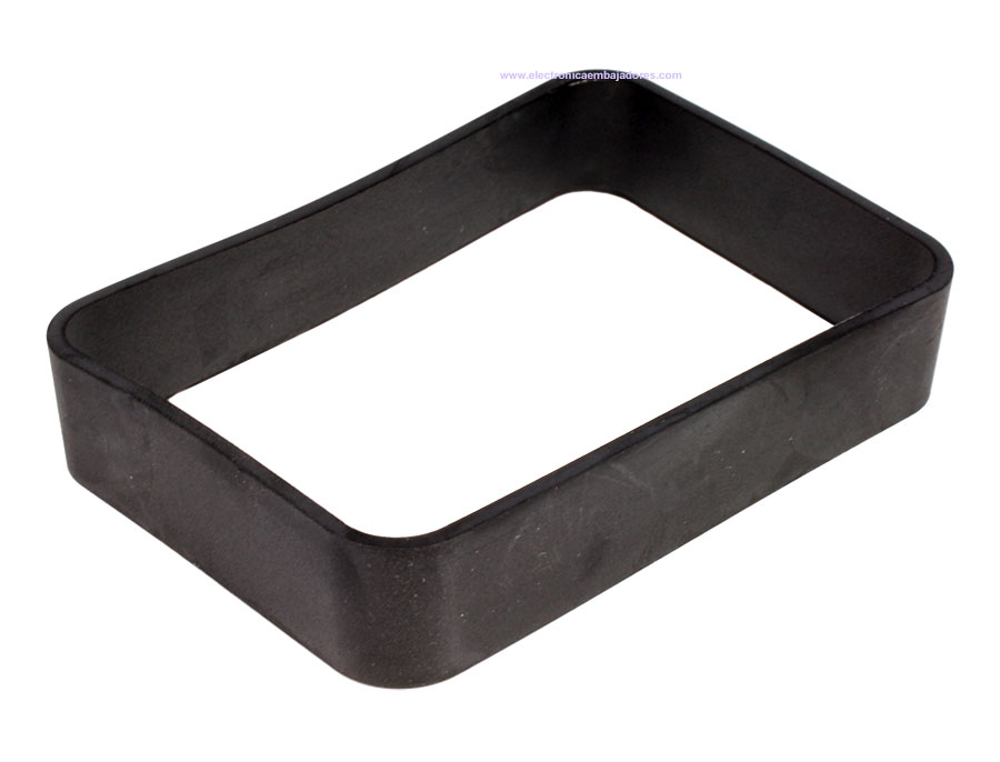 Teko WITEK - Anel retangular para Teko Witek WK-2 Series - 80 x 56 x 15mm - Preto - RWK-2.9