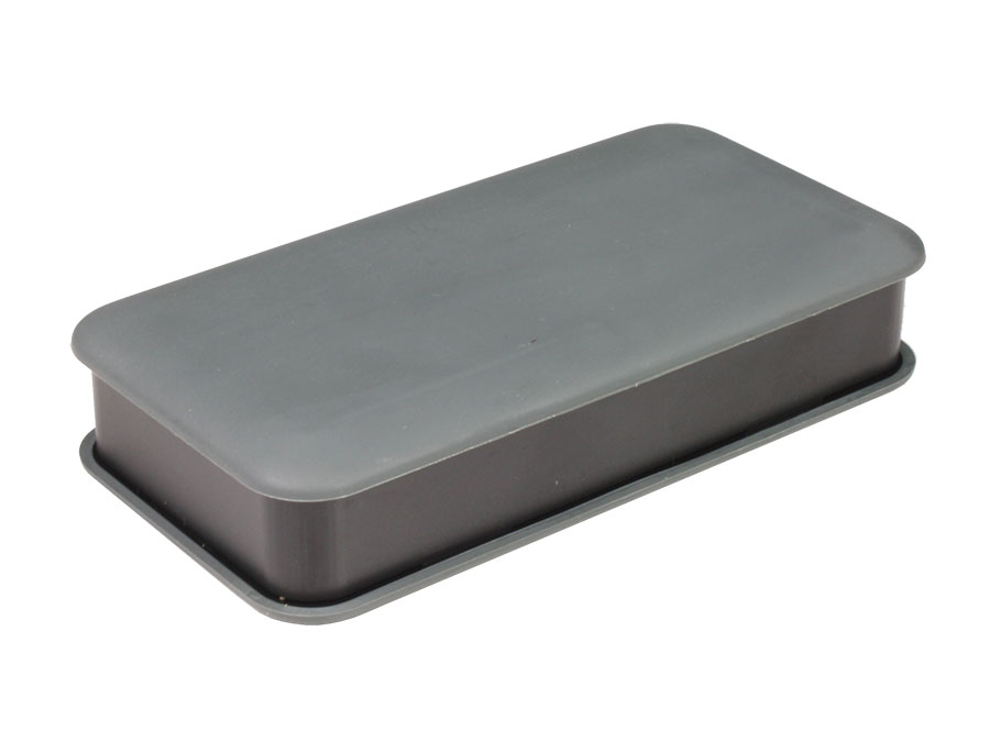 Teko WITEK - Caixa Universal Plástico - 90 x 46 x 20 mm - Preto / Cinza Escuro - WK-3.29