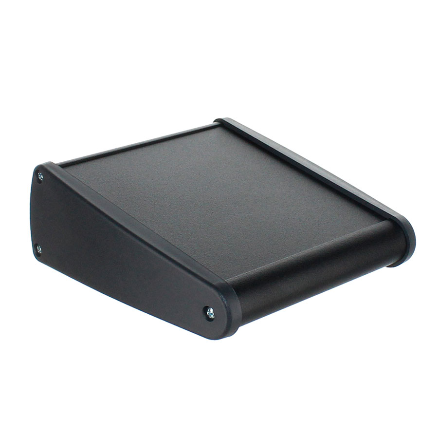 Teko TEKAL 3 SLOPE - Caja pupitre Aluminio/ABS 111 x 121 x 44 mm - Negra - TEKAL-31SP.29