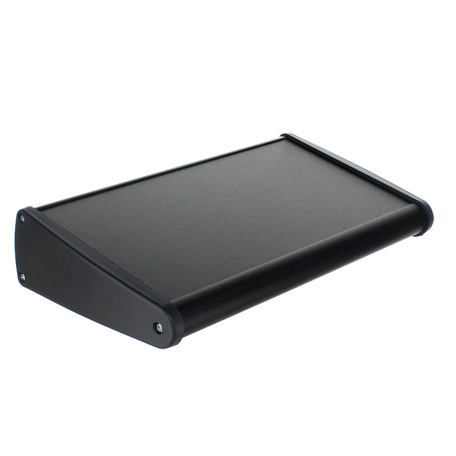 Teko TEKAL 3 SLOPE - Caja pupitre Aluminio/ABS 211 x 121 x 44 mm - Negra - TEKAL-33SP.29