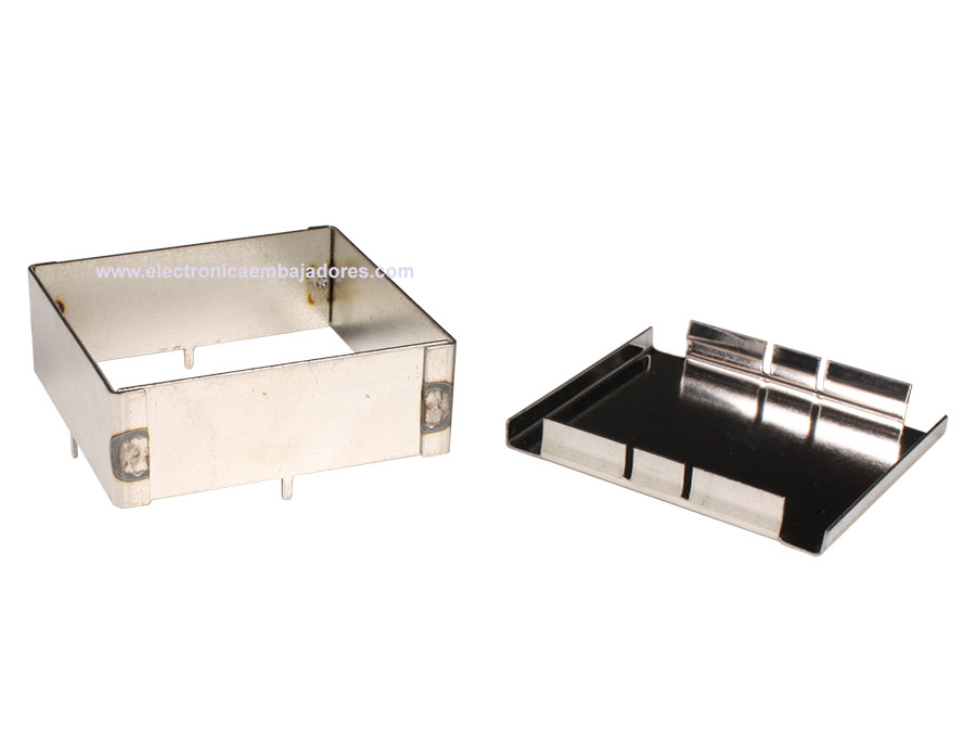 Teko PCB - Caja Blindaje RF de Acero Estañado - 54 x 50 x 19 mm - 3710.16