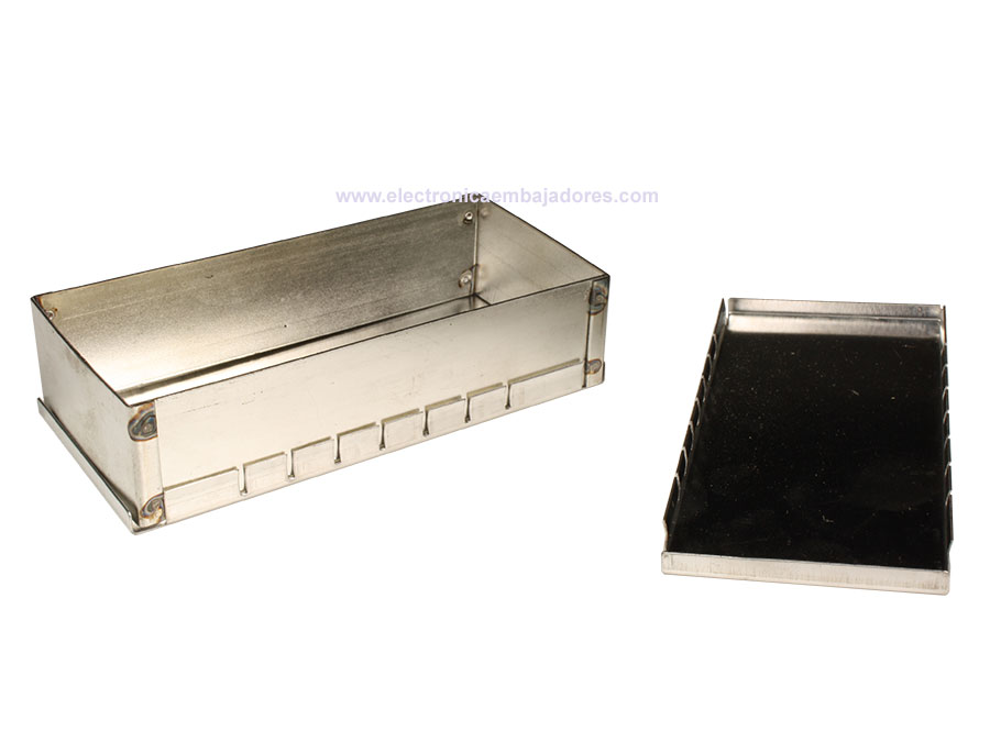 Teko 27 - Boîtier de protection RF en acier étamé - 106 x 50 x 26 mm - 273.16