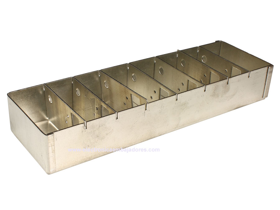 Teko 37 - Boîtier de protection RF en acier étamé - 161 x 50 x 26 mm - 374.16