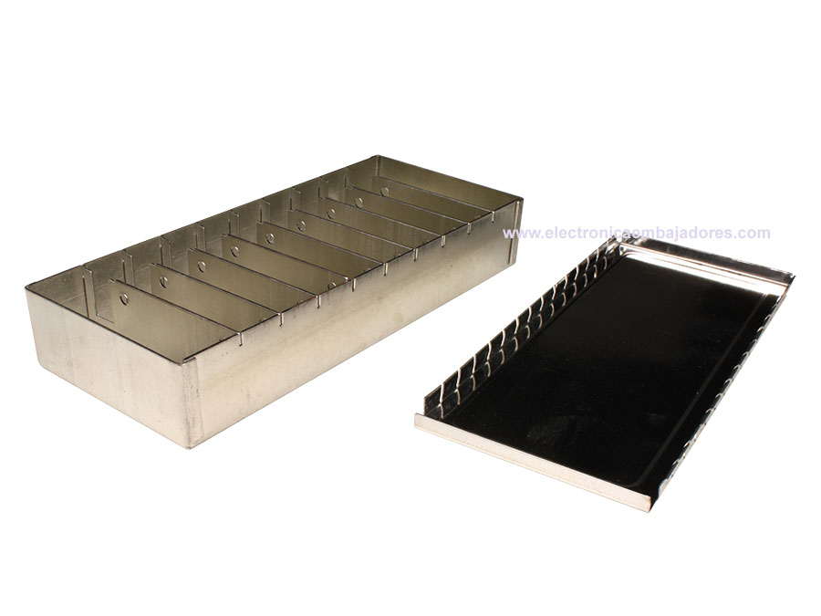 Teko 39 - Boîtier de protection RF en acier étamé - 161 x 68 x 28 mm - 394.16