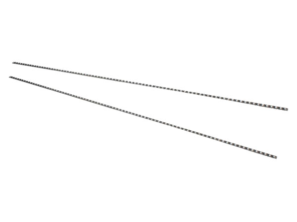 Retex - Paire de profils filetés en acier Subrack 19” 84E - 32203084