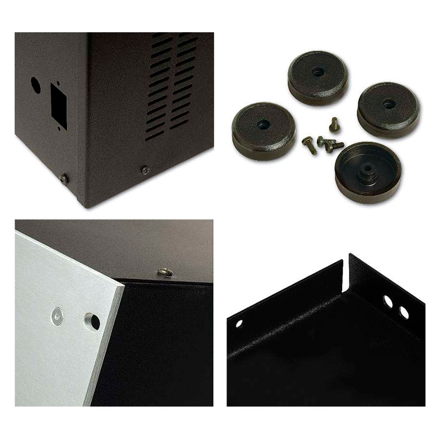 Teko RACK-2.18 - Caja Metálica 19” para montaje en Rack - 2U